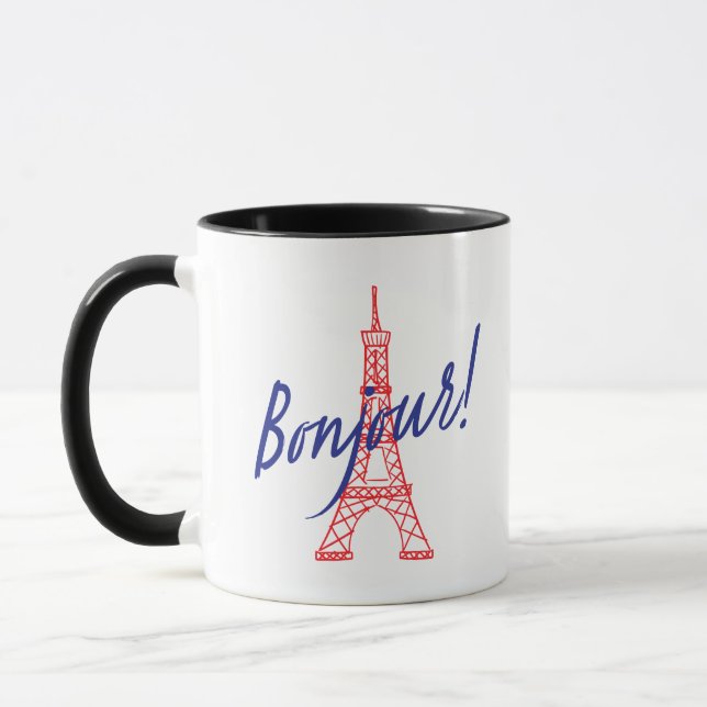 Taza Mug Bonjour Paris ! (Izquierda)