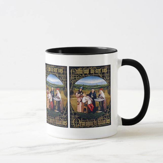 Taza Mug: Bosch - Extrayendo piedra de locura (Derecha)
