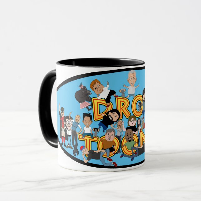 Taza Mug. caracteres de la barra de símbolos (Anverso izquierdo)