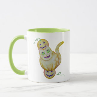 Taza Mug Cat-O-Lantern
