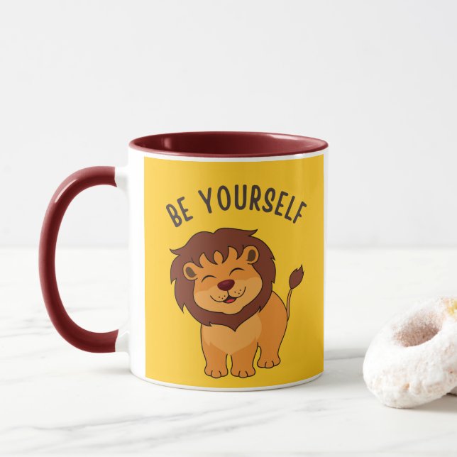 Taza Mug cerámica personalizada (Con donut)