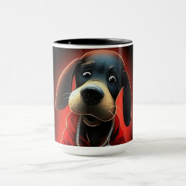 Taza Mug Chien Rouge