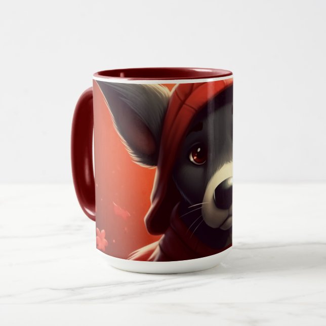 Taza Mug Chien Rouge (Anverso izquierdo)