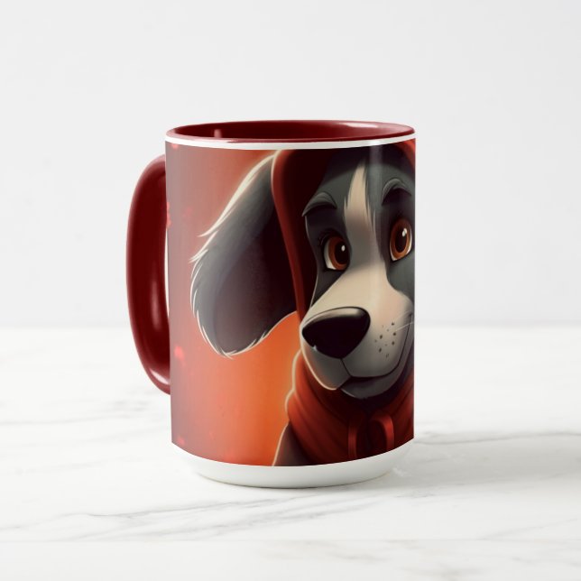 Taza Mug Chien Rouge (Anverso izquierdo)