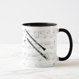 Taza Mug - Clarinets con partitura