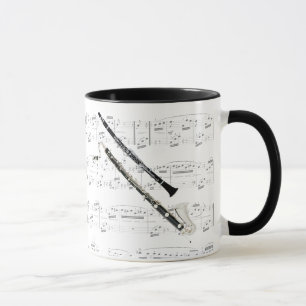 Taza Mug - Clarinets con partitura