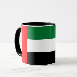 Taza Mug combinado con bandera de los EAU