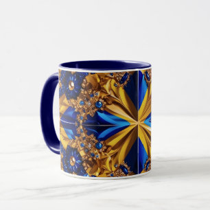 Taza Mug combinado con colores suecos