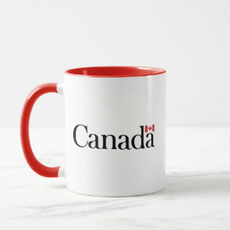 Taza Mug. combinado de logotipo de Canadá