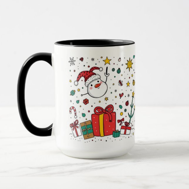 Taza Mug combinado de Navidades personalizados (Izquierda)