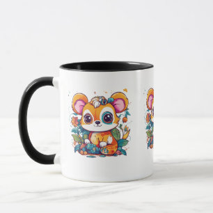 Taza Mug Combo Adorable - 11 oz con Animal Cute