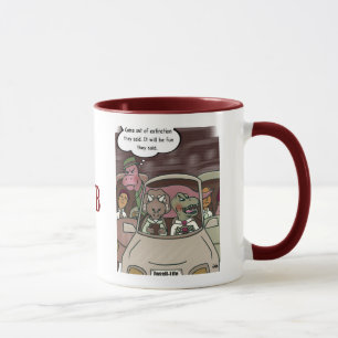 Taza Mug Combo de extinción