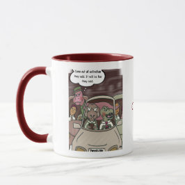 Taza Mug Combo de extinción