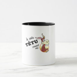 Taza Mug combo "Je suis têtu comme un âne"