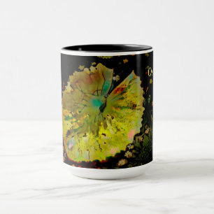 Taza Mug con agua mejorada Lily Pod Leaf