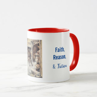 Taza Mug con Bob Cratchit llevando a Tiny Tim