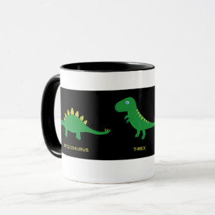 Taza Mug con dinosaurios personalizados