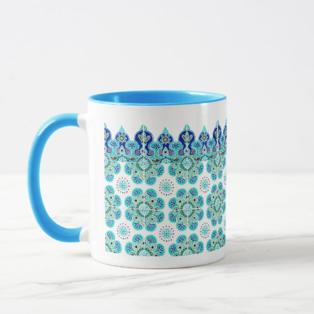 Taza Mug con diseño de cabaña de campo (Izquierda)