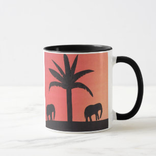 Taza Mug con diseño elefante