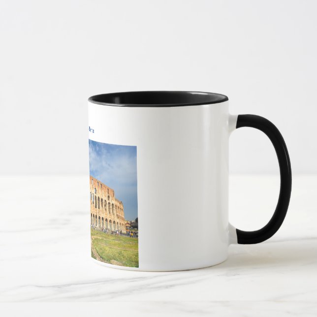Taza Mug con el Coliseo en Roma (Derecha)