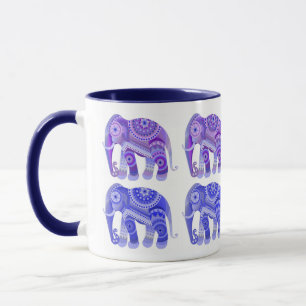 TAZA MUG CON ELEFANTES DE GUAY