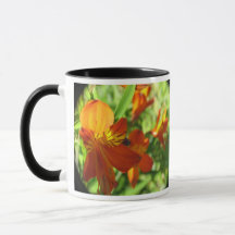 Mug con flores