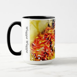 Taza Mug con foto de peces