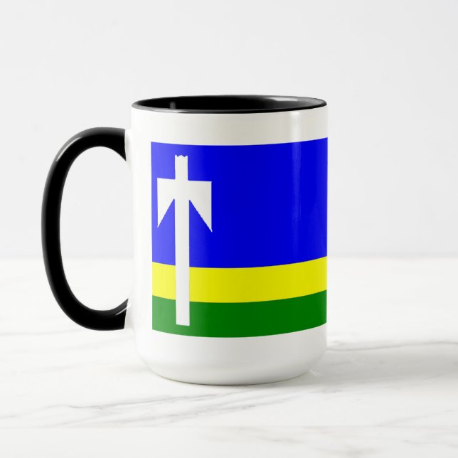 Taza Mug con la siguiente bandera del estado de Washing (Izquierda)