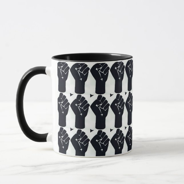 Taza Mug con puño de repetición (Izquierda)