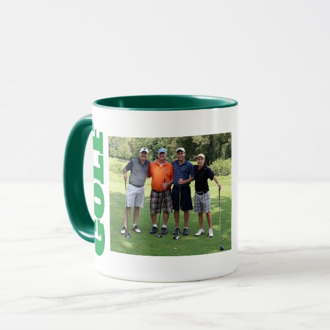 Taza Mug conmemorativa de evento de golf (Anverso izquierdo)