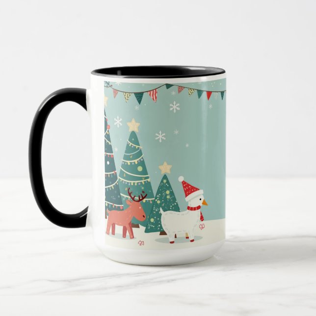 Taza Mug conmemorativa de los navidades (Izquierda)