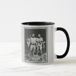 Taza Mug conmemorativa de Vietnam de "Tres soldados"