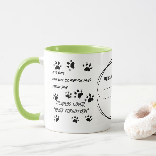 Taza Mug conmemorativo Mascota personalizado - (Con donut)