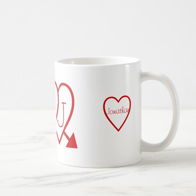 Taza Mug - Corazón entrelazado (Derecha)
