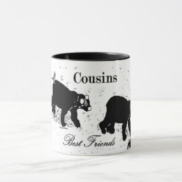 Taza Mug Cousins-Los mejores amigos para siempre