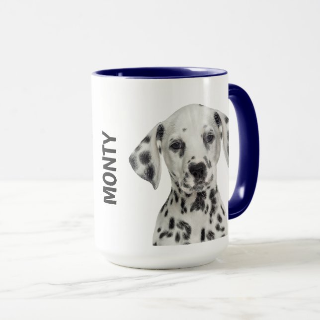 Taza Mug Dalmatiana Personalizada (Anverso derecho)
