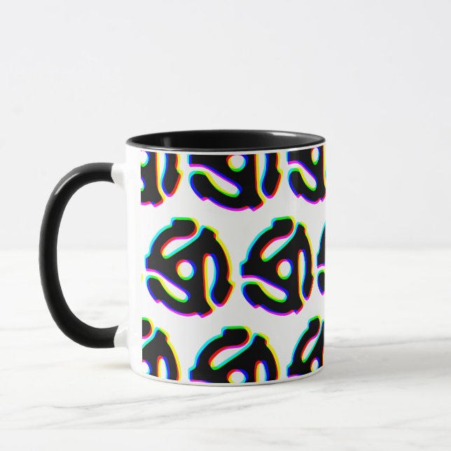 Taza Mug de adaptador de registro a 45 RPM (Izquierda)
