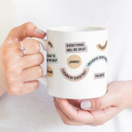 Taza Mug de aliento Sip Confianza y Positividad
