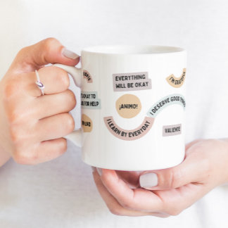 Taza Mug de aliento Sip Confianza y Positividad