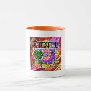 Taza Mug. de amigos tropicales de California