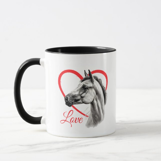 Taza Mug de amor de caballo (Izquierda)