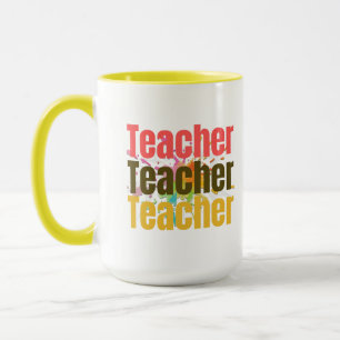 Taza Mug de aprecio del profesor   Gracias regalo
