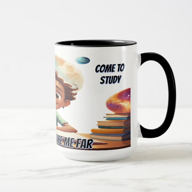 Taza Mug de aprendizaje espacial para niños de Estrella (Derecha)