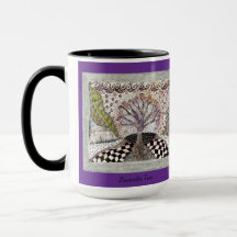 Mug de árbol de lavanda
