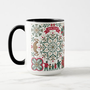 Taza Mug de armonía de Año Nuevo