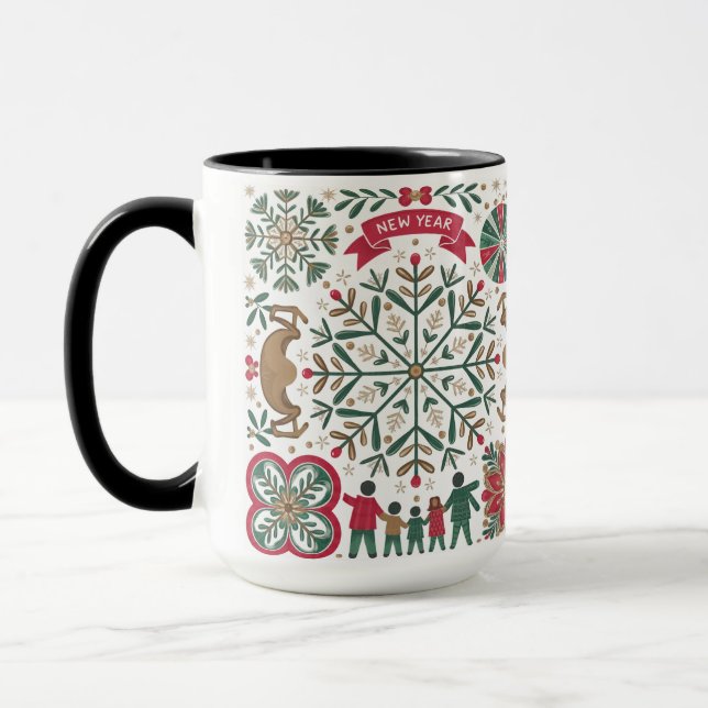 Taza Mug de armonía de Año Nuevo (Izquierda)