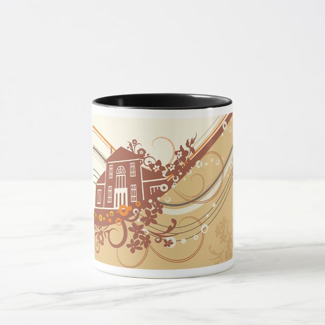 Taza Mug de arte de la casa (Subido por el creador)