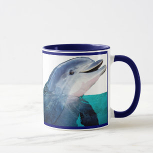 Taza Mug de arte delfín