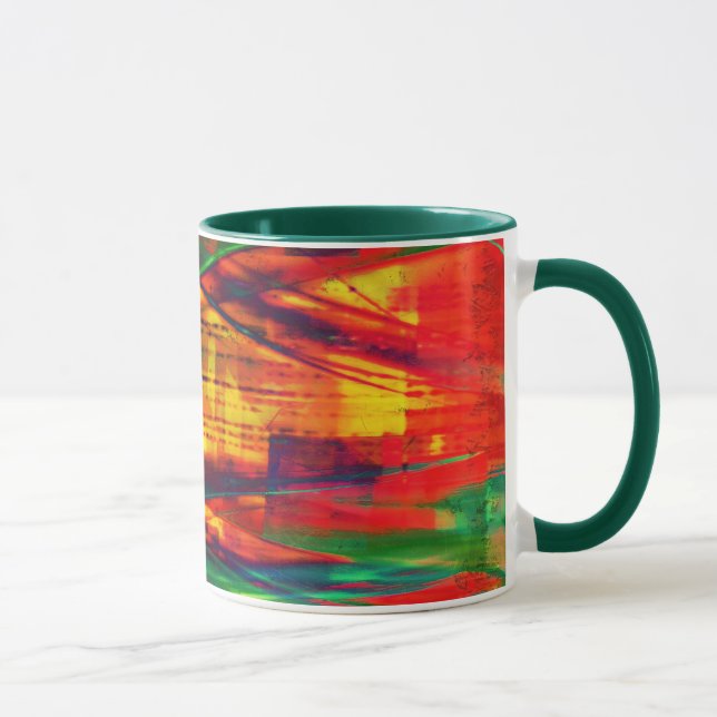 Taza Mug de arte radial 27 (Derecha)