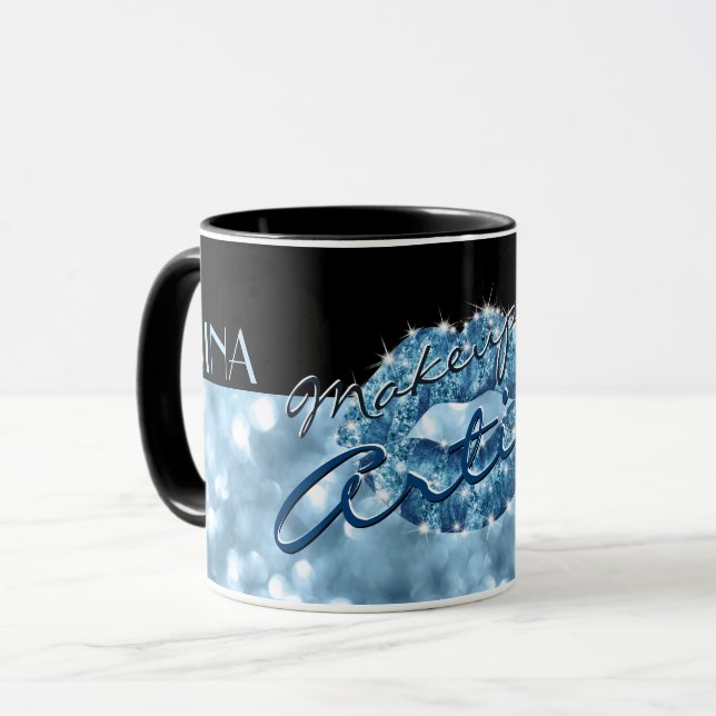 Taza Mug de artista de maquillaje (Anverso izquierdo)